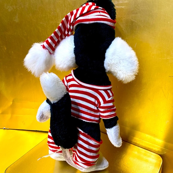 WARNER BROS. LOONEY TUNES VTG 1993 SYLVESTER THE CAT PLUSH 24K WEARING PAJAMA’S - Picture 3 of 15